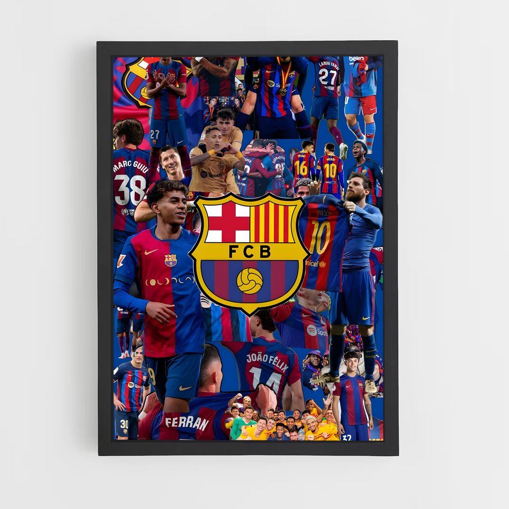 Poster Camp Nou Vibes (vue 2)